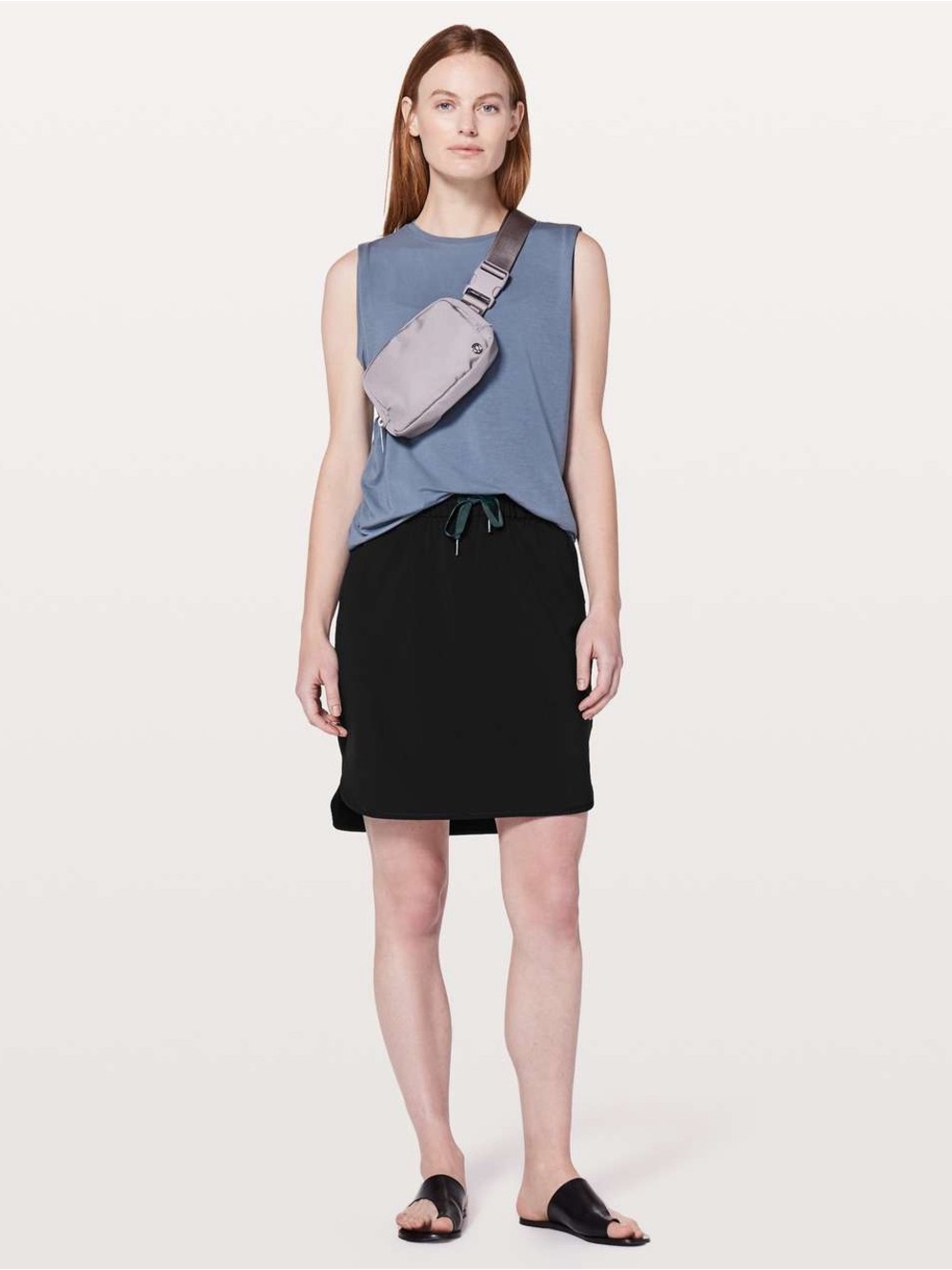 Lululemon On The Fly Skirt *21" Black Size 12